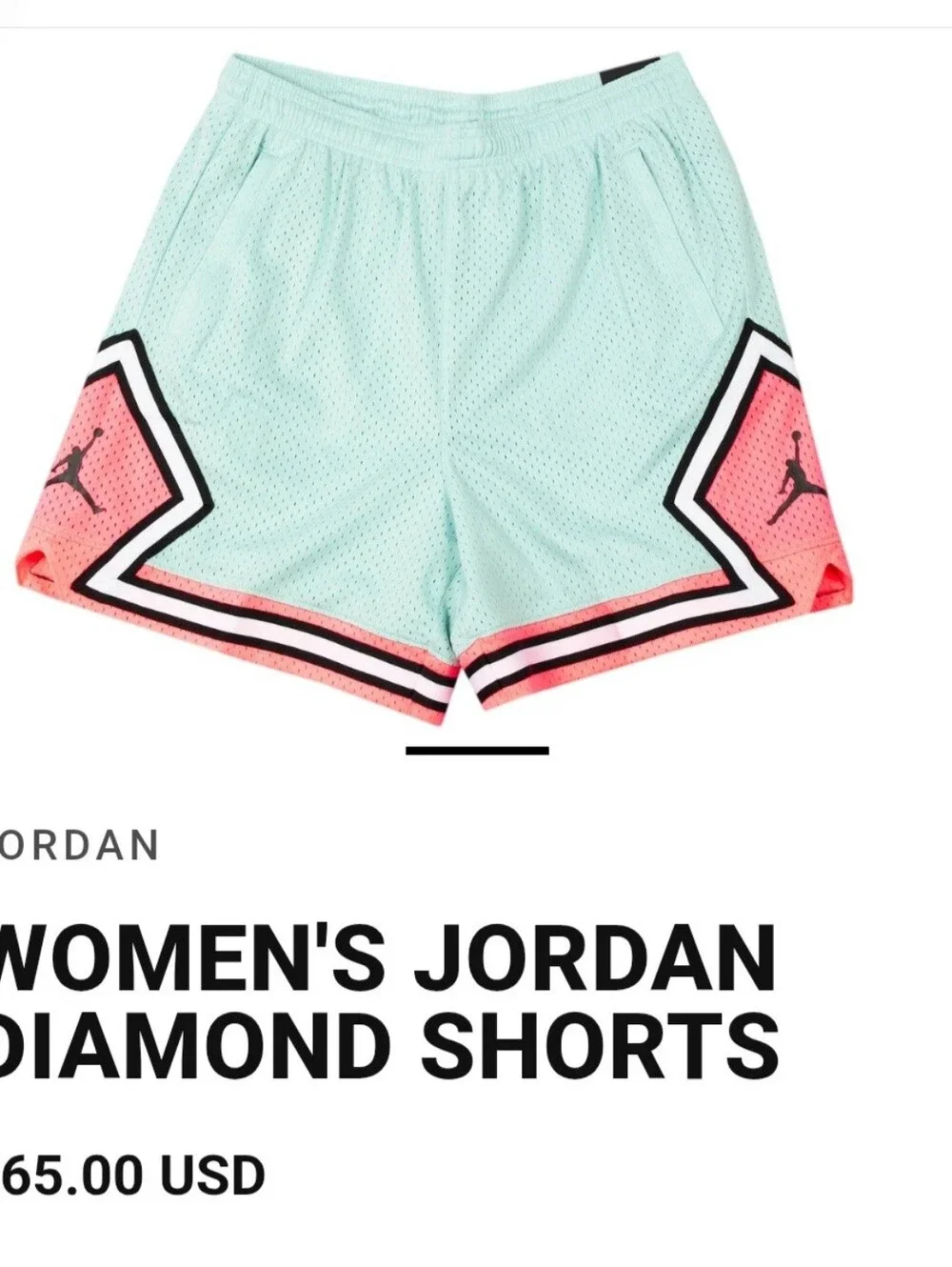 Women's Jordan Diamond Shorts